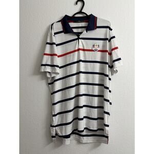 RLX Ralph Lauren Golf Polo Shirt Men’s XXL USA 2016 Olympics Red White Blue